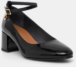 Jonak bőr flip-flop DIAMANT fekete, magassarkú, 3500209 - fekete Női 39