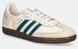 Adidas bőr sportcipő Samba OG W bézs, IG1963 - bézs Női 40