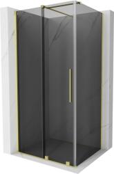 Mexen Velar tolóajtós zuhanykabin 120 x 85 cm, grafit, arany kefe - 871-120-085-41-55 (871-120-085-41-55)