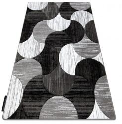 DW Covor negru-gri Geo Muszle cu model geometric Dimensiuni: 80x150 cm Covor