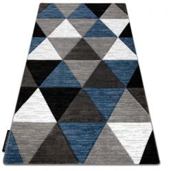 DW Covor gri-albastru cu model triunghiular Rino Dimensiuni: 180x270 cm Covor