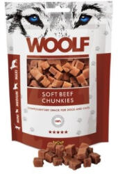 WOOLF Beef Chunkies tréning snack jutalomfalat marhahús kockák 100g