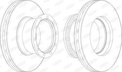 BERAL Disc frana BERAL BCR113A