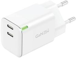 Foneng Fali töltő Foneng GAN35 USB-C 2-Port 2.4A (fehér)