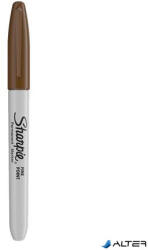 Sharpie Alkoholos marker, 1 mm, kúpos, SHARPIE "Fine Point", barna (NSH0811040) - alter