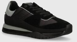 Calvin Klein sportcipő LOW TOP LACE UP MIX bézs, HM0HM01403 - fekete Férfi 44