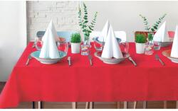 Pack Service Airspun víztaszító nemszőtt textil asztalterítő 160 x 260 cm piros