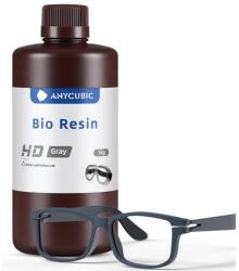 Anycubic Bio Resin - HD Grey [Nagyfelbontású, Szürke, Bőrbarát EN 71-3] - 1 kg