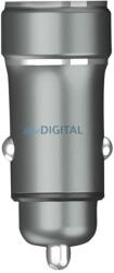 Pavareal autós töltő USB A + Type-C PD 30W PA-CC53 fekete