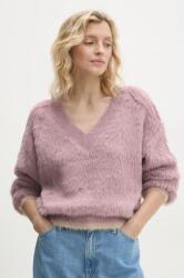 ANSWEAR pulóver meleg, női, lila - lila S/M - answear - 15 990 Ft