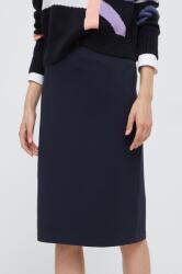 Emporio Armani szoknya sötétkék, mini, ceruza fazonú - sötétkék 34