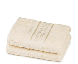 4home Bamboo Premium crem, 50 x 100 cm, crem deschis Prosop