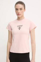 Guess t-shirt COLETTE női, rózsaszín, V4YI21 KCDH1 - rózsaszín XL - answear - 9 190 Ft