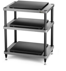 SolidSteel Rack Hi-Fi Solidsteel S5-3 Negru Argintiu, Editie Aniversara 30 Ani