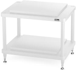 SolidSteel Rack Hi-Fi Solidsteel S5-2 Alb, 2 Polite, Seria Advanced (S5-2 | White)