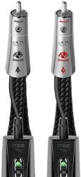 AudioQuest Cablu interconect RCA AudioQuest DRAGON, Level 7 noise Dissipation with Graphene, Solid PSS+, DBS X Level 1m