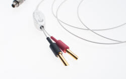 Crystal Cable Cablu de boxe Crystal Cable CrystalSpeak Micro Diamond Spada/Banana, 3m