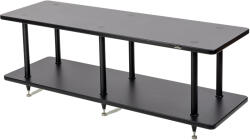 SolidSteel Rack Hi-Fi Pentru Sistem AV Si Depozitare Vinliuri Solidsteel VL-2, Negru