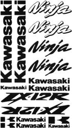matrica. shop Kawasaki ZX12R szett "1" matrica