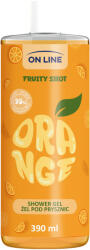 On Line tusfürdő fruity shot narancs 390 ml