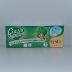 Grazie Natural lucart papírzsebkendő kis csomagos 90 db - perfectlife