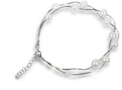 JwL Luxury Pearls Brățară delicată cu perle reale albe JL0174