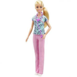 Mattel Barbie karrier baba: Szőke hajú nővér Barbie (DVF50) - aqua