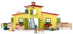 Schleich 42605 Nagy farm istállóval játékszett - Farm World (42605)