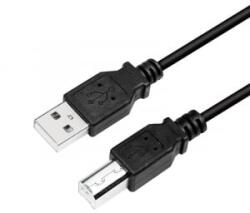 LogiLink USB-A - USB-B kábel 5m fekete (CU0009B) (CU0009B) - aqua