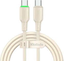 Mcdodo Cablu de date Mcdodo CA-4770, 2x USB-C, 65W, 3.25A, 1.2m, Bej (054477)