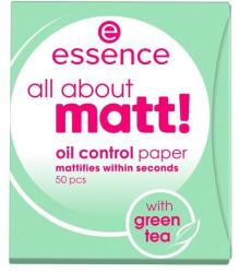 Essence All About Matt! Oil Control Paper șervețele matifiante 50 buc