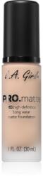 L. A. Girl Cosmetics PRO. Matte HD дълготраен фон дьо тен с матиращ ефект цвят Natural 30ml