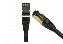 Emtex Patchcord FFTP RJ45-RJ45 Cat. 8, LSZH, 3m, EMTEX FFTP-8-3-BK-LSZH-EMT (FFTP-8-3-BK-LSZH-EMT)