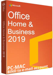 Microsoft Office H&B 2019 Microsoft fiókos Digitális licenszkulcs - Mac kompatibilis
