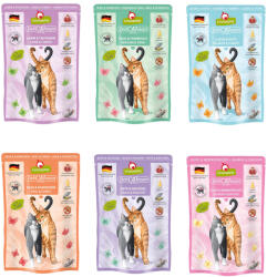 GranataPet 6x85g GranataPet DeliCatessen tasakos nedves macskatáp próbacsomag- Próbacsomag I