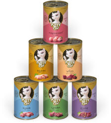  Kitty Cat 6x400g Kitty Cat Adult Pate nedves macskatáp vegyesen - zooplus - 7 390 Ft