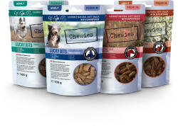 Chewies 12x100g Chewies Lucky Bits snack kutyáknak vegyes csomagban