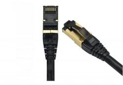 Emtex Patchcord FFTP RJ45-RJ45 Cat. 8, LSZH, 0.5m, EMTEX FFTP-8-0.5-BK-LSZH-EMT (FFTP-8-0.5-BK-LSZH-EMT)