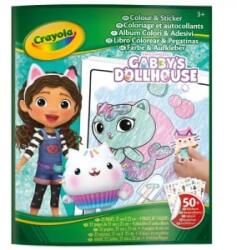 Crayola színező és matricázó füzet - Gabi babaháza (04-7025G) (04-7025G)