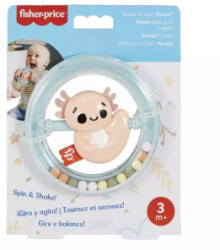 Mattel Fisher-Price: Sensimals babapajti - Axolotl csörgő (233609)