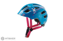 Cratoni Maxster gyereksisak, nyuszi kék fényes (XS-S (46-51 cm))