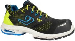 Portwest Pantofi New York S1PS ESD LG FO SR, Run@work, negru/verde, marimea: 43, Portwest B1704DBGN43