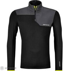 ORTOVOX Fleece Light pulóver, fekete holló (M)