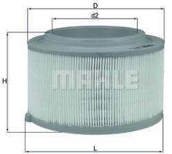 MAHLE Filtru aer MAHLE LX3458 (LX3458)