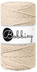 Bobbiny 3PLY Macramé Rope 3 mm 100 m Warm Beige Șnur (<![CDATA[TS-E090]]>)