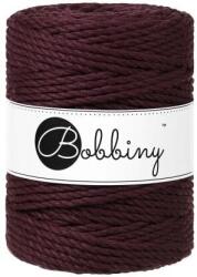 Bobbiny 3PLY Macramé Rope 5 mm 100 m Burgundy Șnur (<![CDATA[TX-E079]]>)