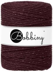 Bobbiny 3PLY Macramé Rope 5 mm 100 m Golden Burgundy Șnur (<![CDATA[TX-E083]]>)