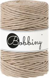 Bobbiny Macrame Cord 5 mm 100 m Nisip Șnur (MX-E038)