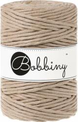 Bobbiny Macrame Cord 5 mm 100 m Sand Șnur (MX-E038)