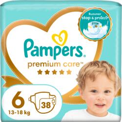 Pampers Scutece Premium Care, marimea 6, 15+ kg, 38 bucati, Pampers